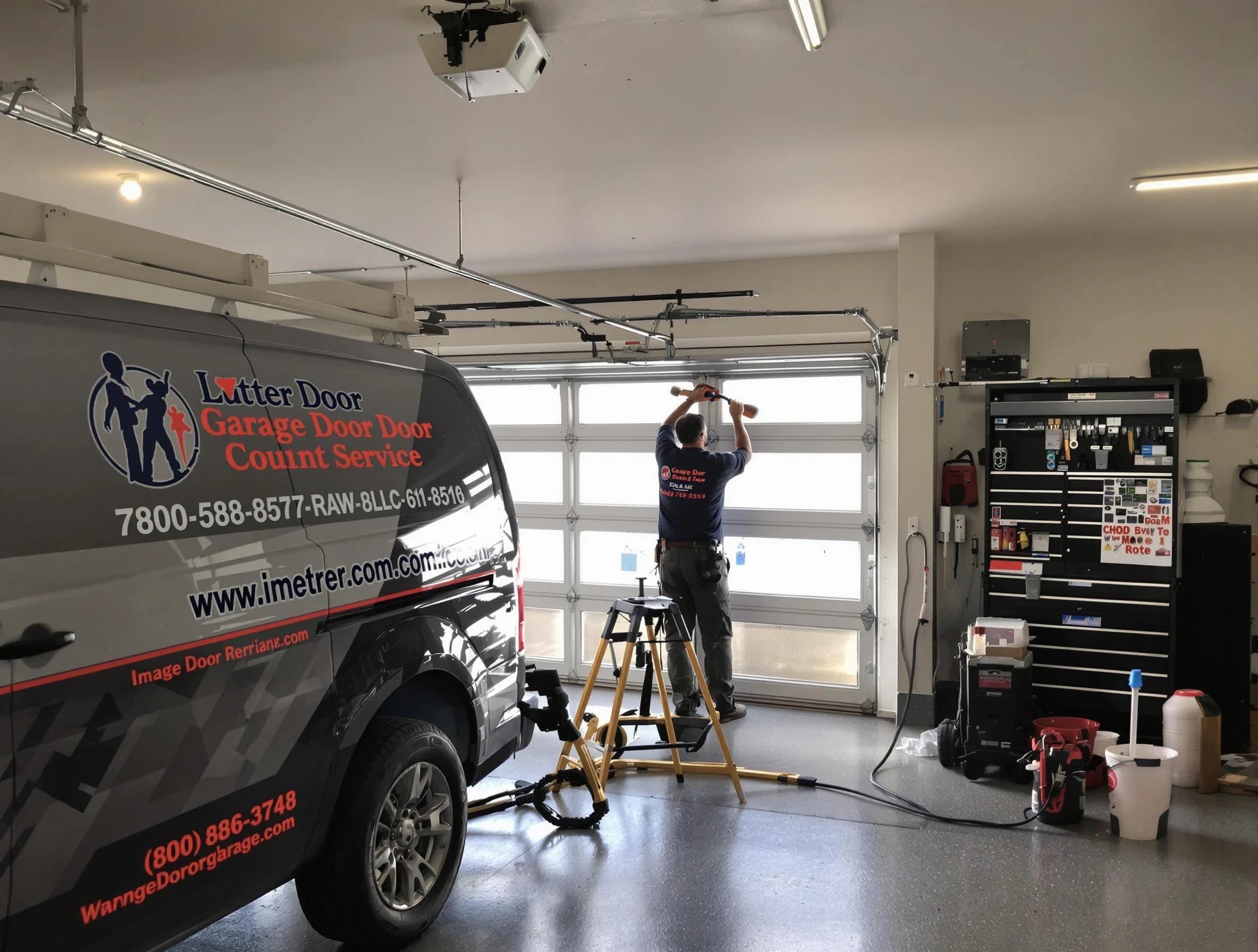 Morris Garage Door Repair rapid response team performing same-day repair in Morris