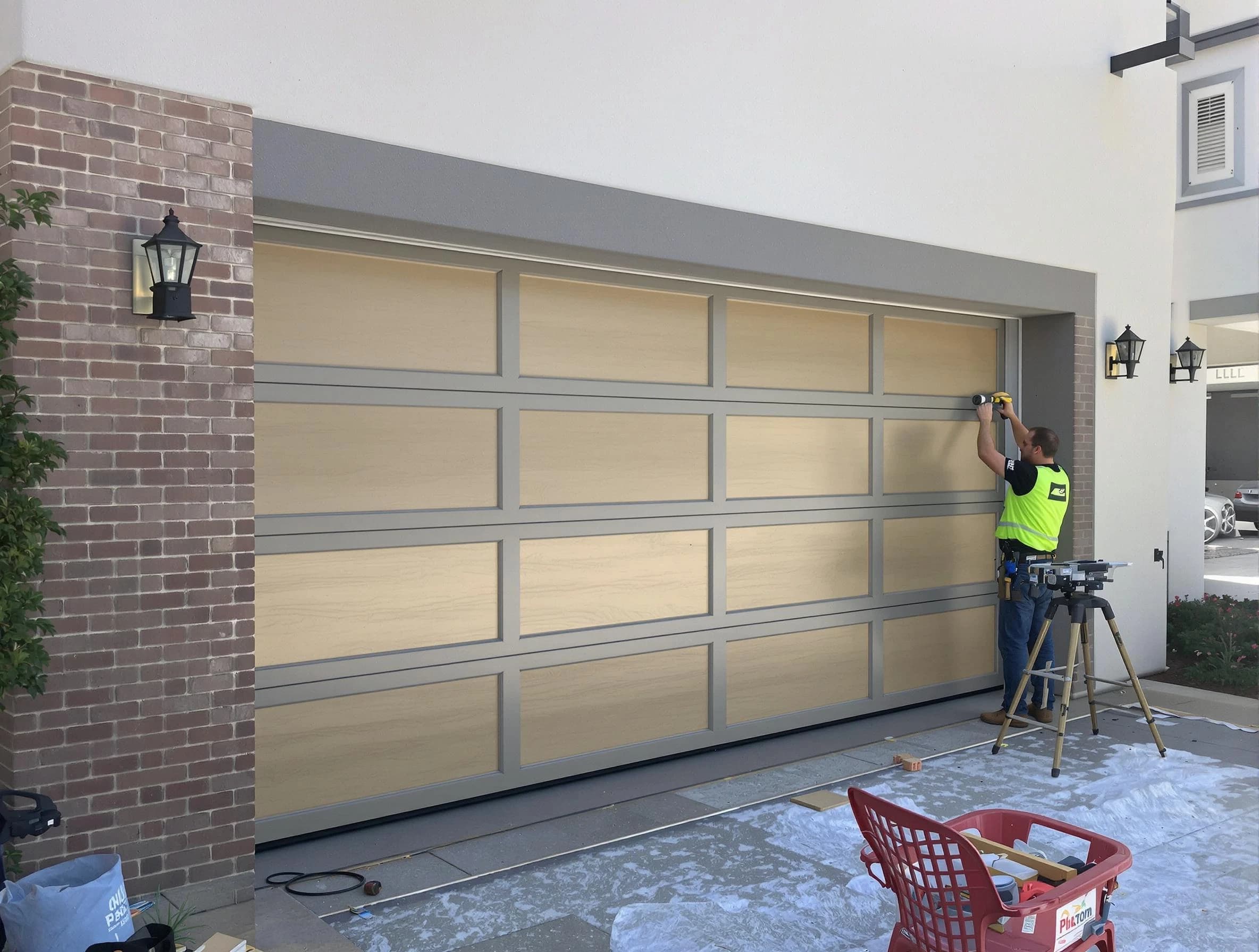 Garage door replacement service by Morris Garage Door Repair in Morris