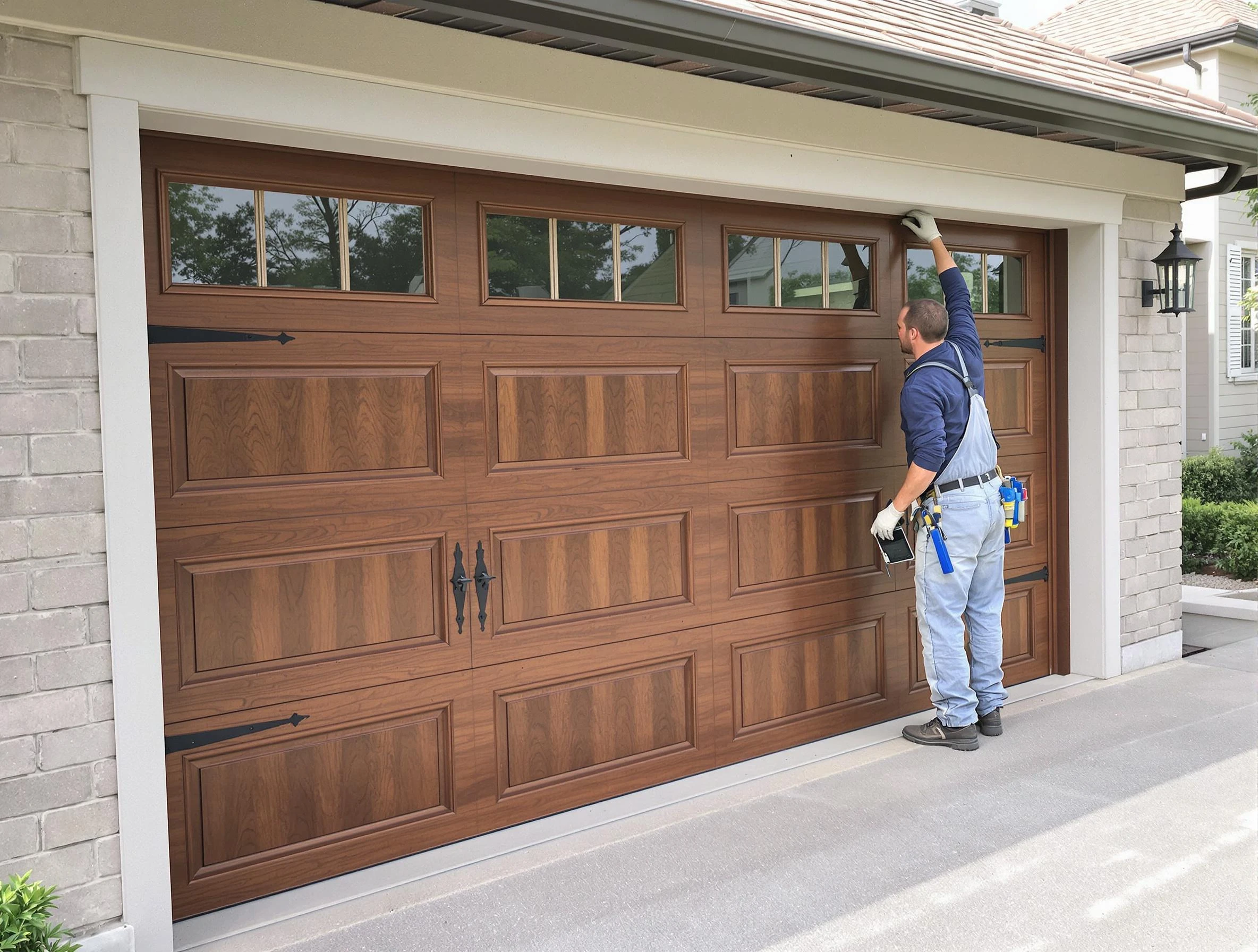 Custom garage door showcase by Morris Garage Door Repair in Morris
