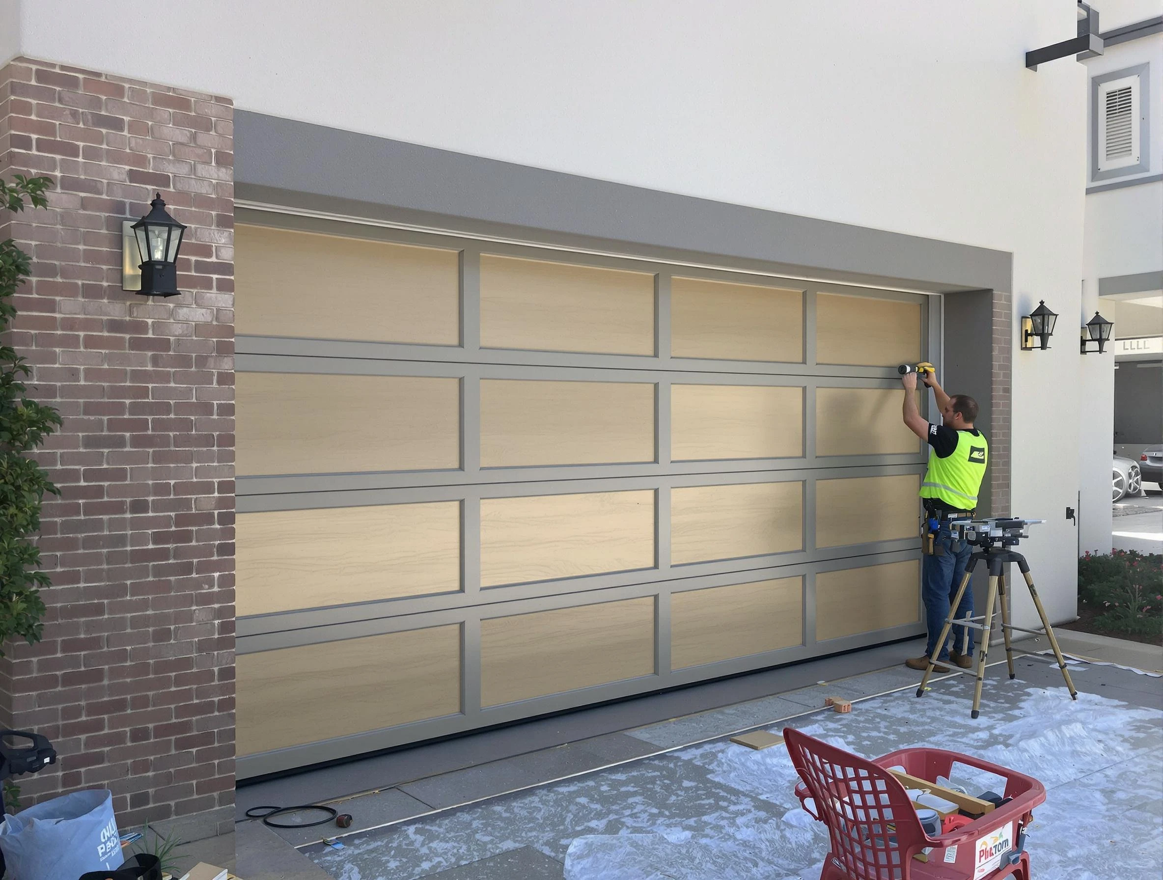 Garage door replacement service by Morris Garage Door Repair in Morris