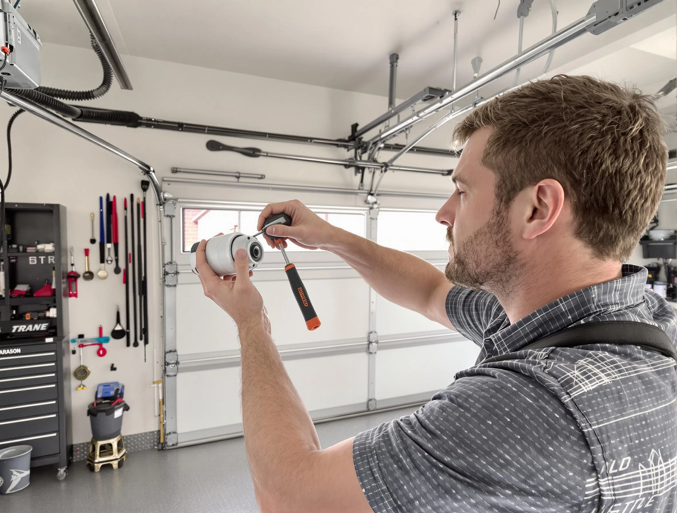 Garage door opener repair service by Morris Garage Door Repair in Morris